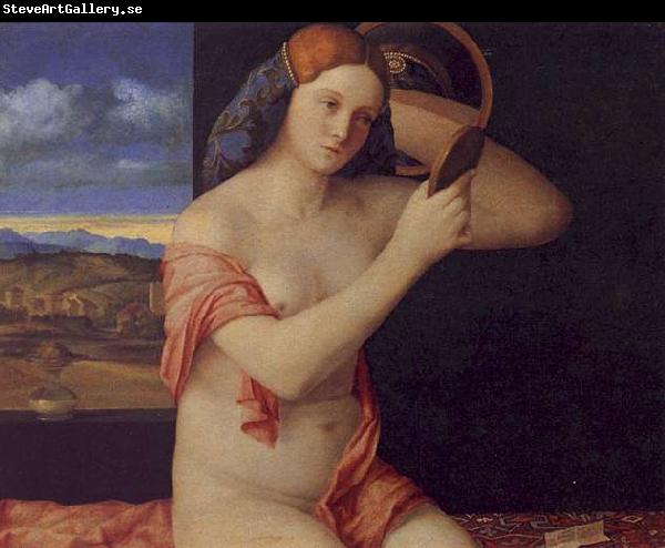 Giovanni Bellini Young Woman at her Toilet